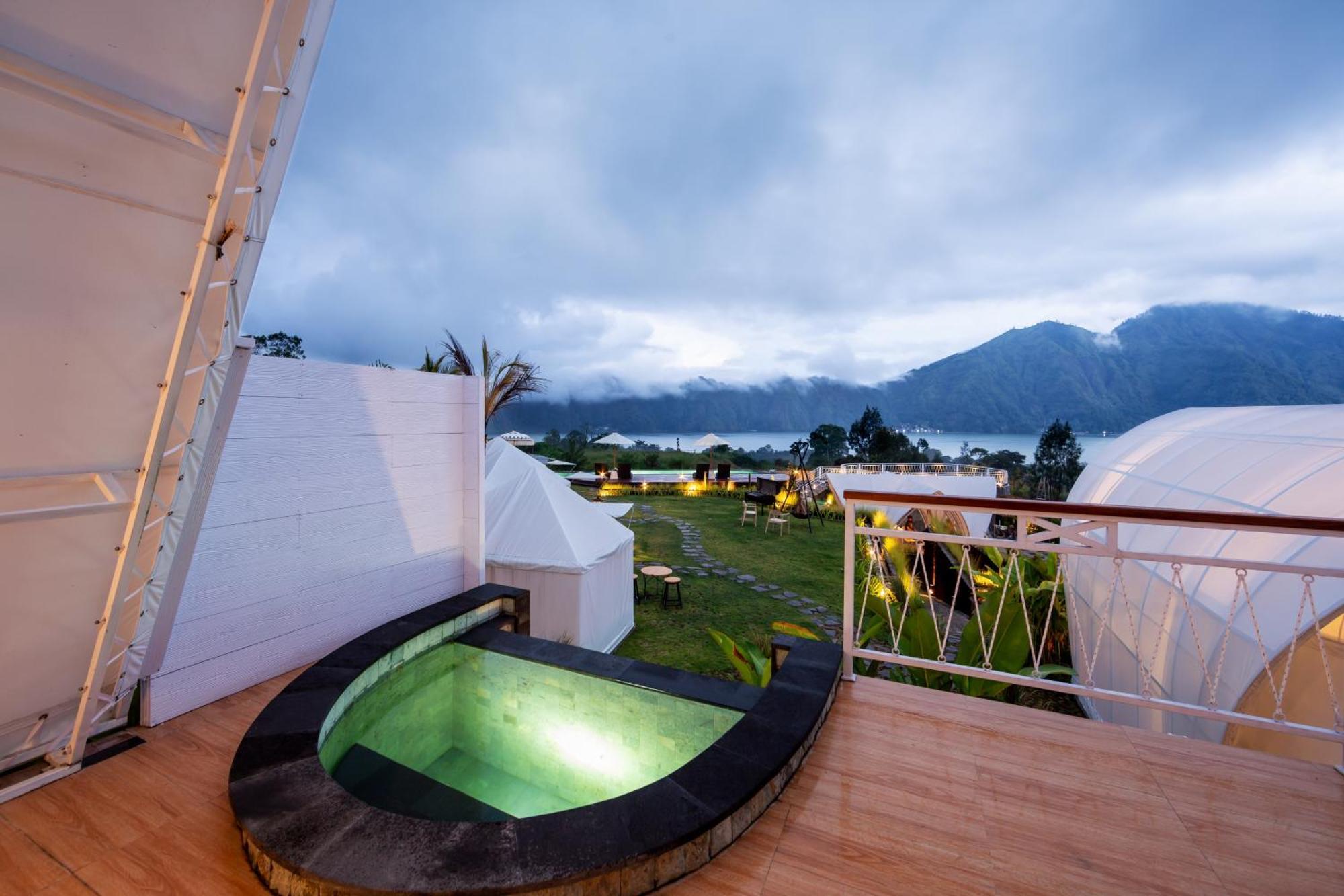 The Dewi Kintamani Luxury Glamping And Natural Hotspring Eksteriør billede