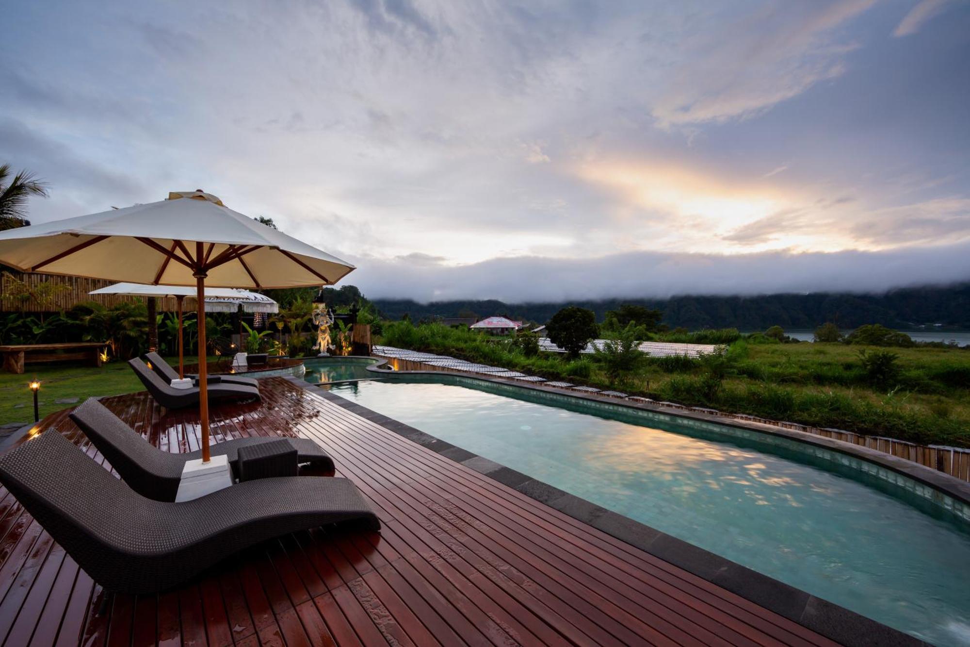 The Dewi Kintamani Luxury Glamping And Natural Hotspring Eksteriør billede