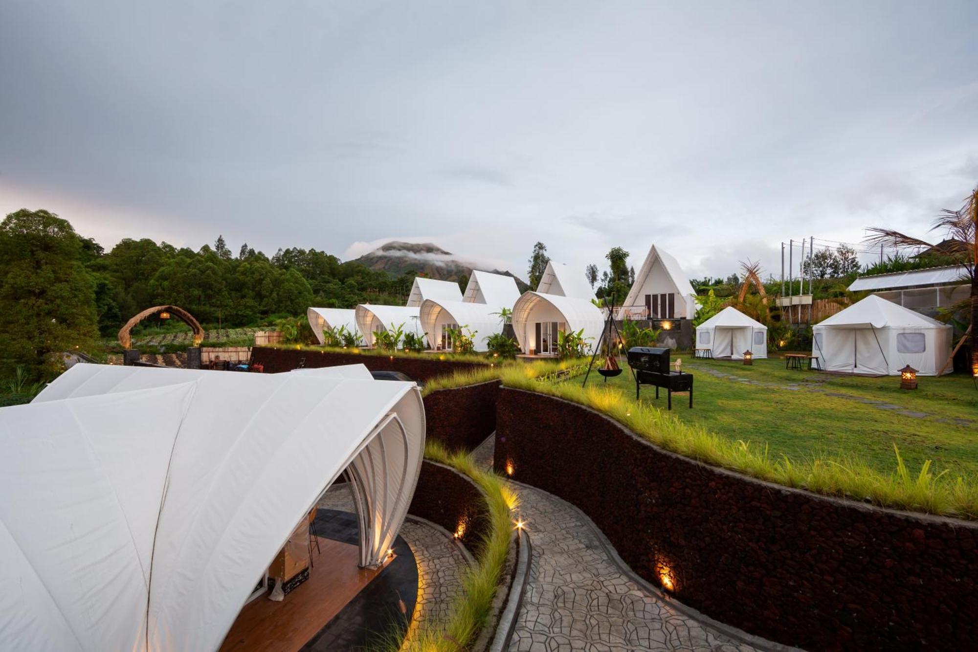 The Dewi Kintamani Luxury Glamping And Natural Hotspring Eksteriør billede