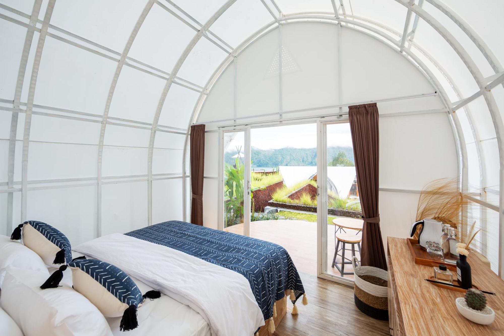 The Dewi Kintamani Luxury Glamping And Natural Hotspring Eksteriør billede