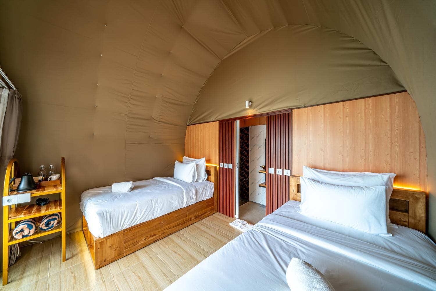 The Dewi Kintamani Luxury Glamping And Natural Hotspring Eksteriør billede