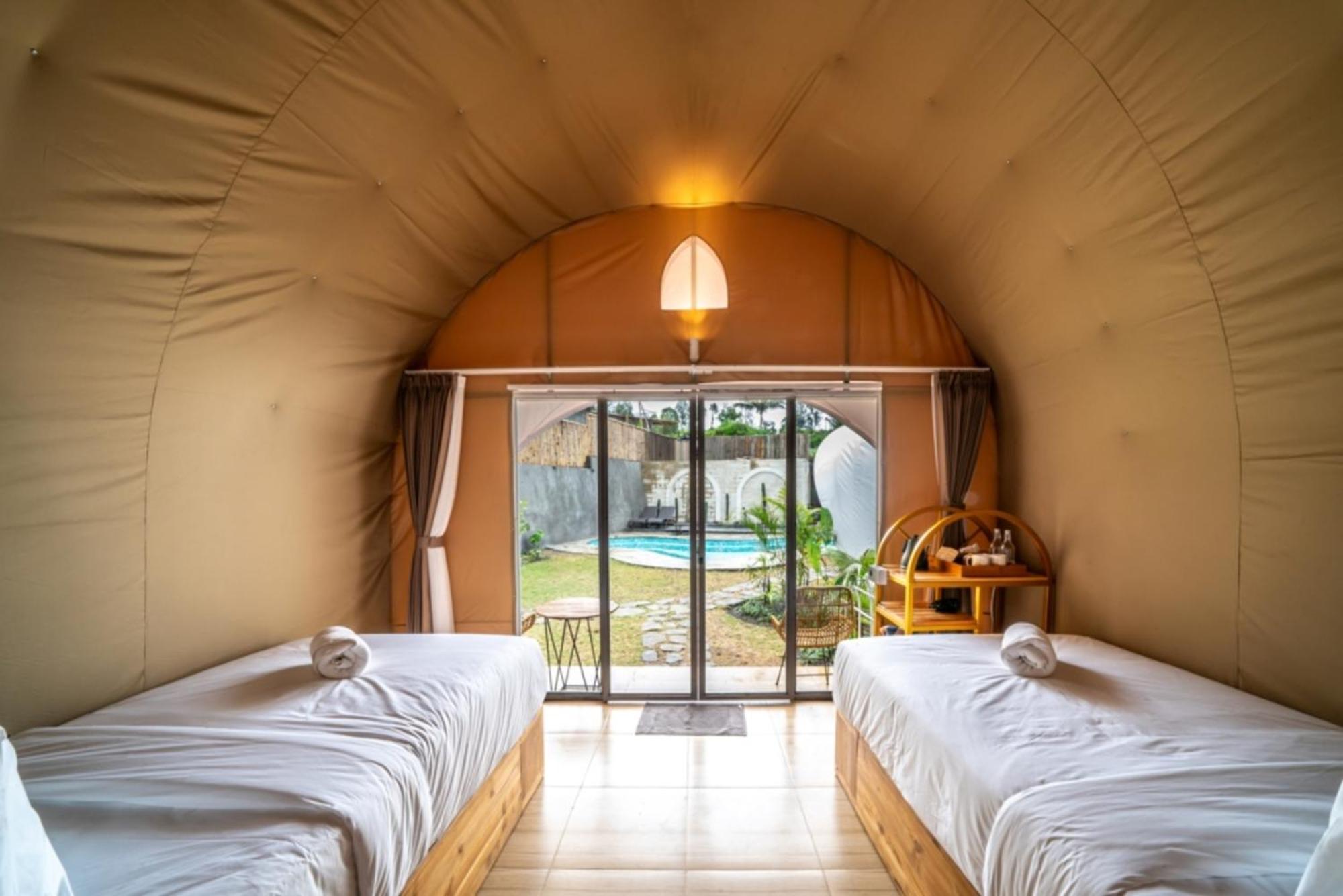 The Dewi Kintamani Luxury Glamping And Natural Hotspring Eksteriør billede