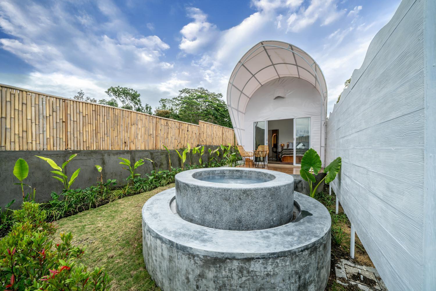 The Dewi Kintamani Luxury Glamping And Natural Hotspring Eksteriør billede
