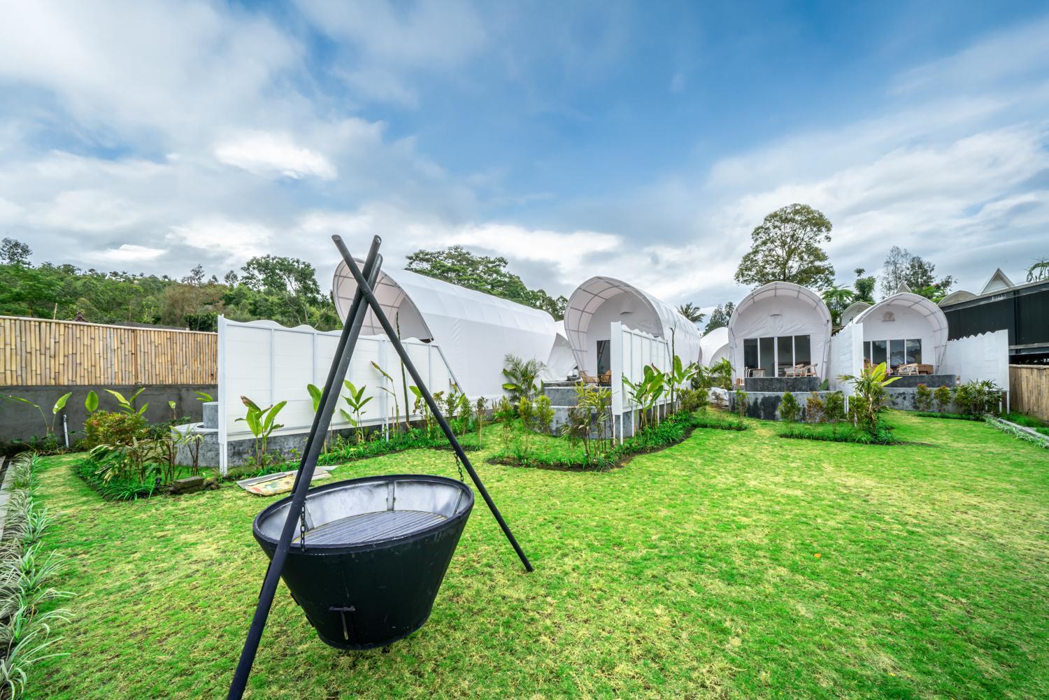 The Dewi Kintamani Luxury Glamping And Natural Hotspring Eksteriør billede