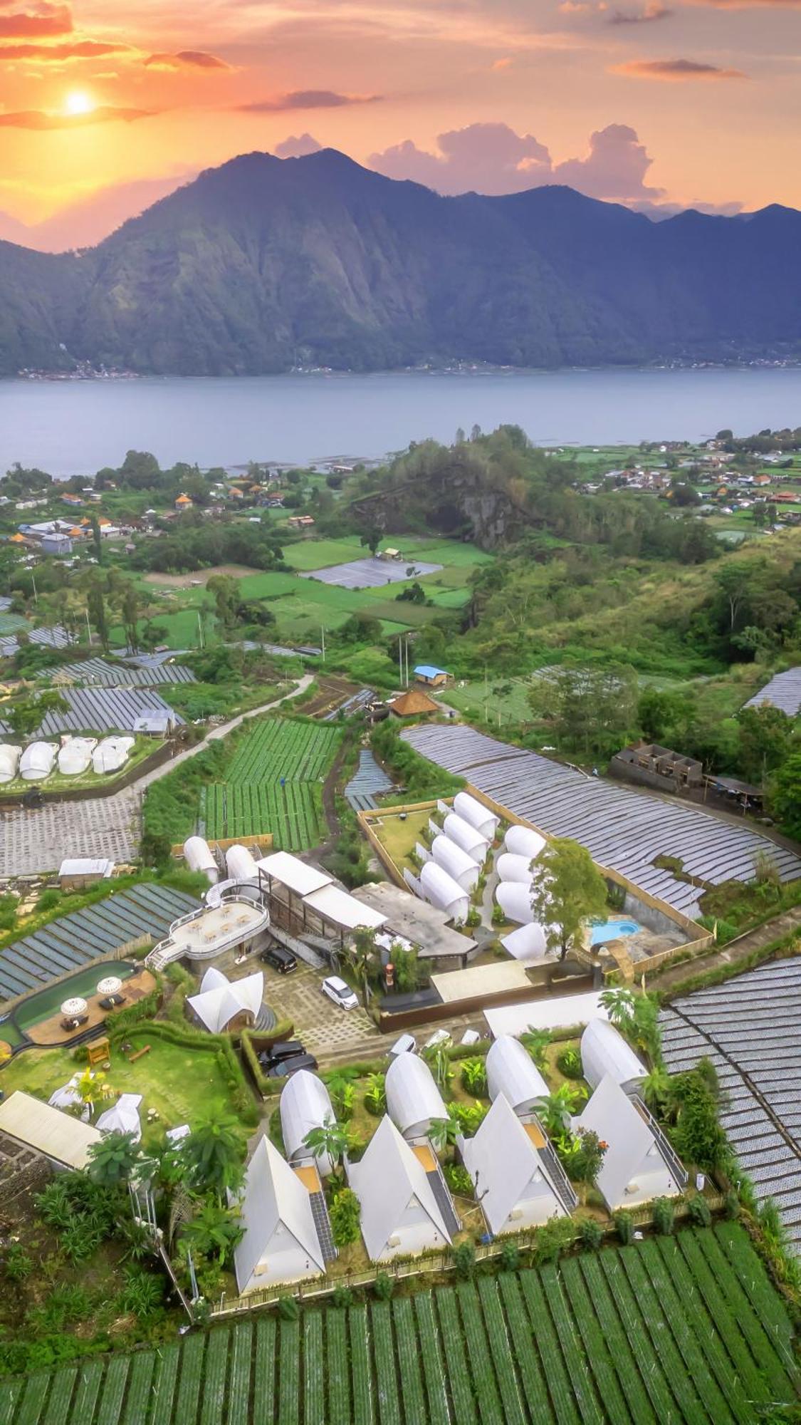 The Dewi Kintamani Luxury Glamping And Natural Hotspring Eksteriør billede