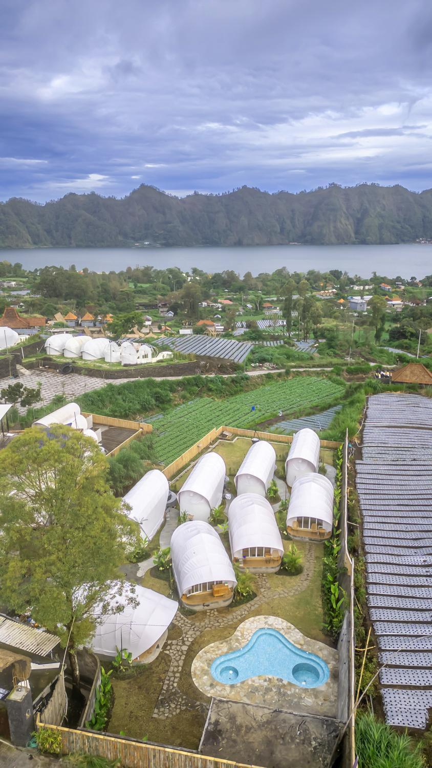 The Dewi Kintamani Luxury Glamping And Natural Hotspring Eksteriør billede