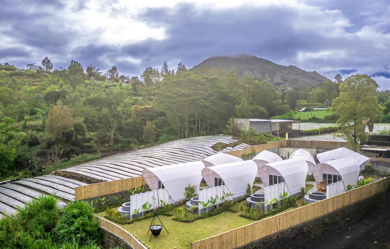 The Dewi Kintamani Luxury Glamping And Natural Hotspring Eksteriør billede