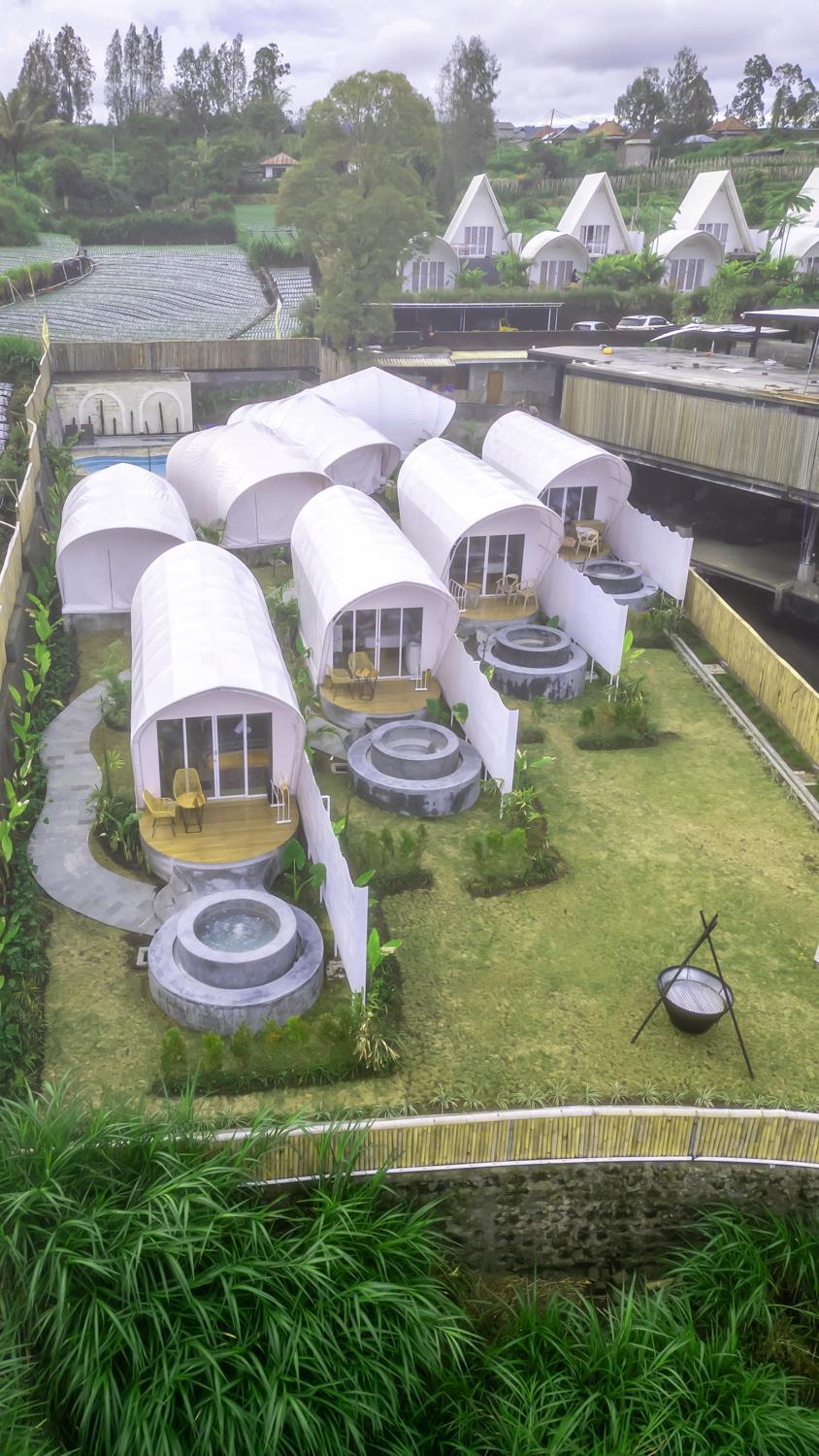 The Dewi Kintamani Luxury Glamping And Natural Hotspring Eksteriør billede