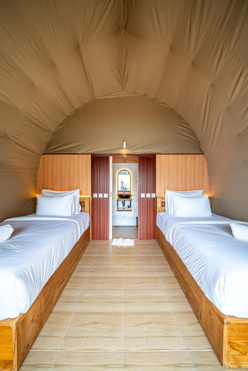 The Dewi Kintamani Luxury Glamping And Natural Hotspring Eksteriør billede