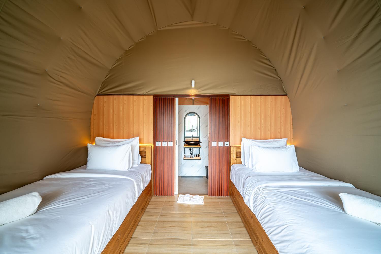 The Dewi Kintamani Luxury Glamping And Natural Hotspring Eksteriør billede